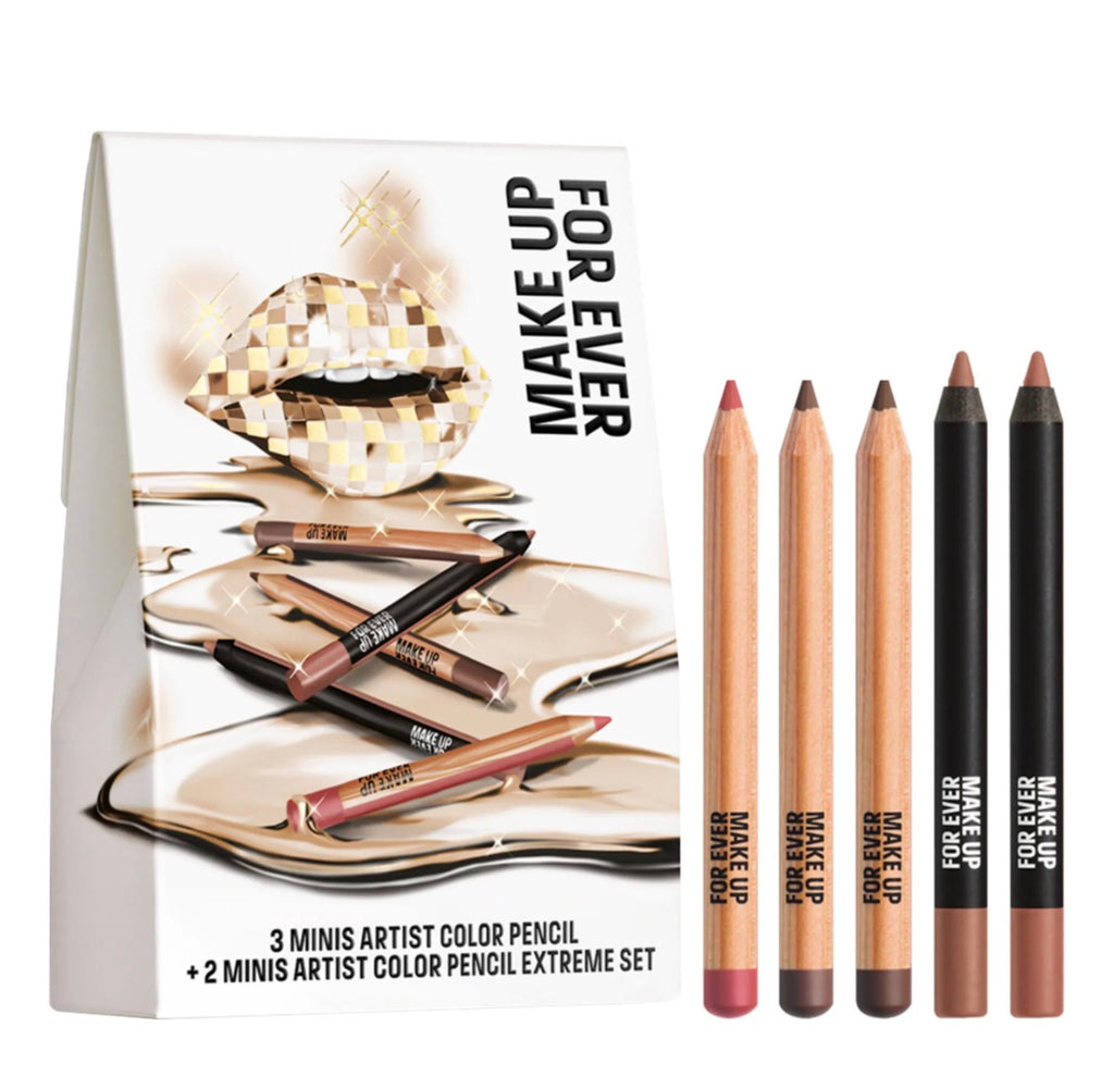 Makeup forever Mini Artist Color Pencil Original & Extreme Long-lasting Lip Liner Set
