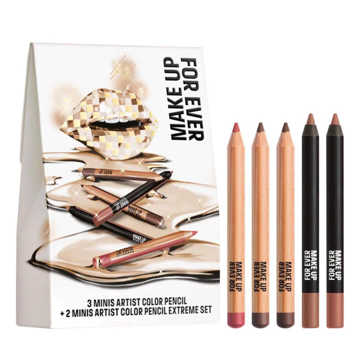 Makeup forever Mini Artist Color Pencil Original & Extreme Long-lasting Lip Liner Set