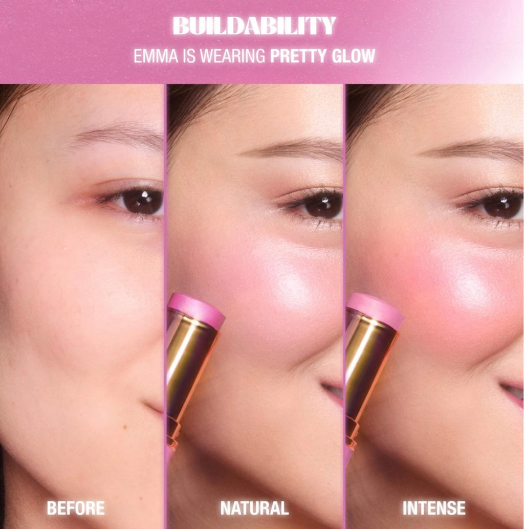 Charlotte Tilbury Mini Unreal Lip + Cheek Glow Blush Stick with Hyaluronic Acid “ WITHOUT BOX”