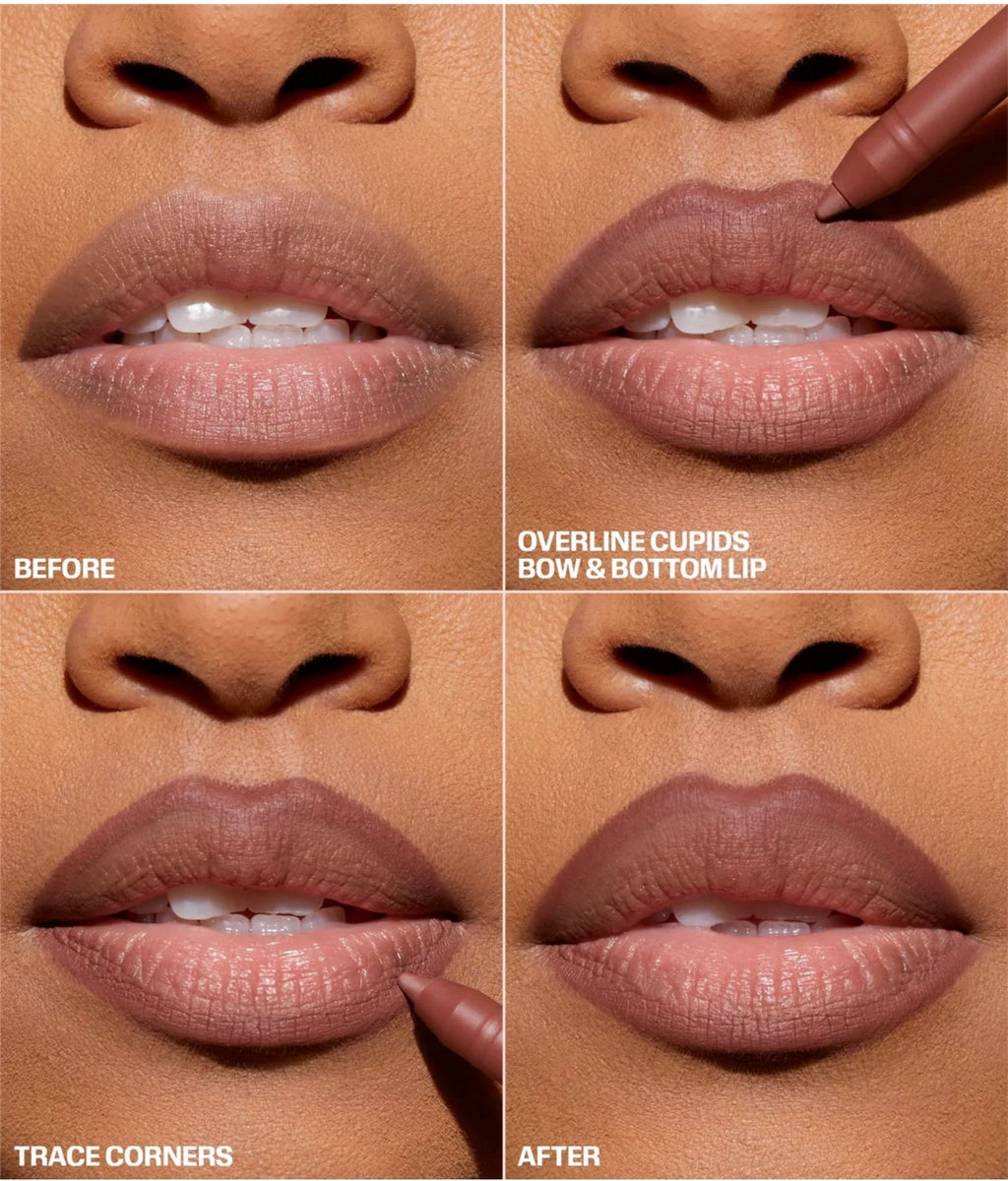 Huda Beauty LIP CONTOUR 2.0 AUTOMATIC MATTE LIP PENCIL MINI ( Without Box )
