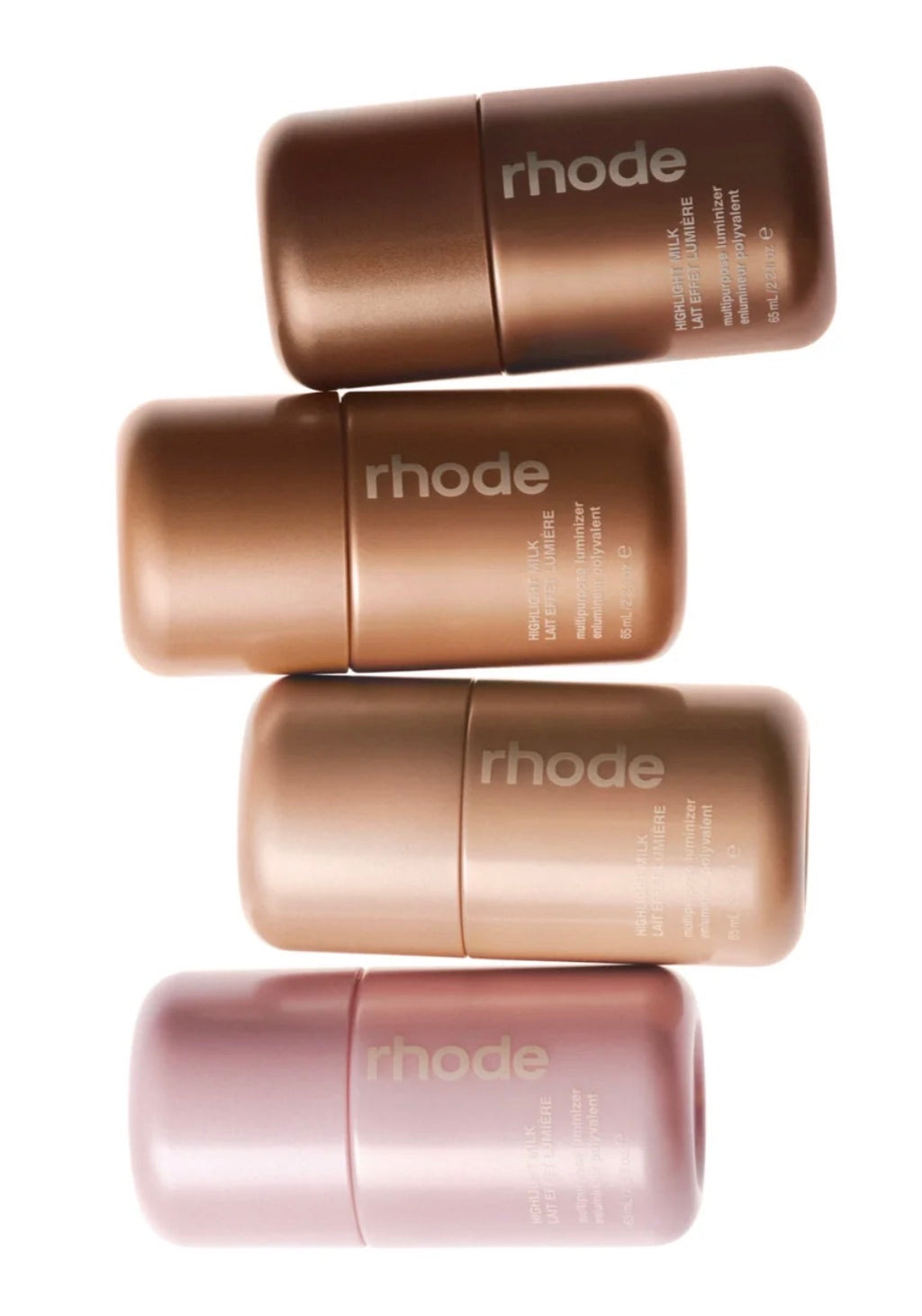 Rhode highlight milk MULTIPURPOSE LUMINIZER Shade 02