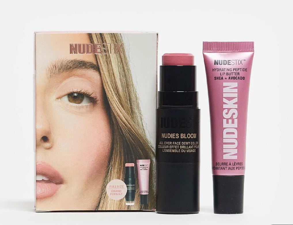 Nudestix Rosy Pink Glow Blush and Lip Kit