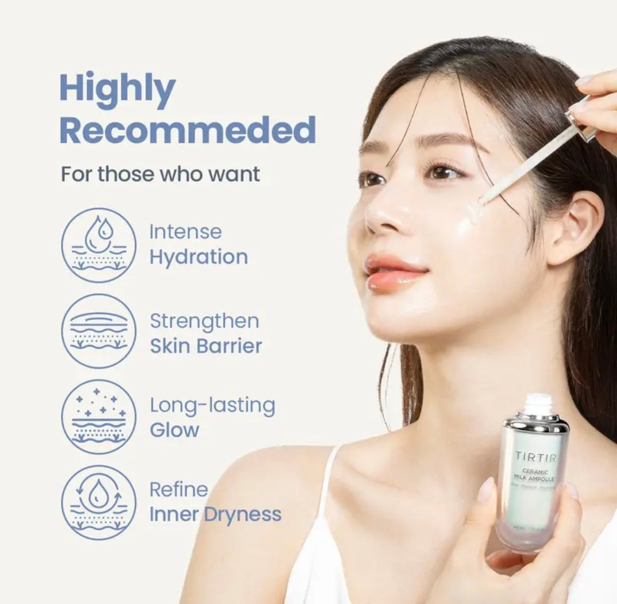 TIRTIR CERAMIC MILK AMPOULE