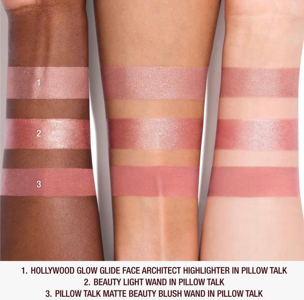 Charlotte Tilbury Hollywood Blush and Glow Kit “full size”