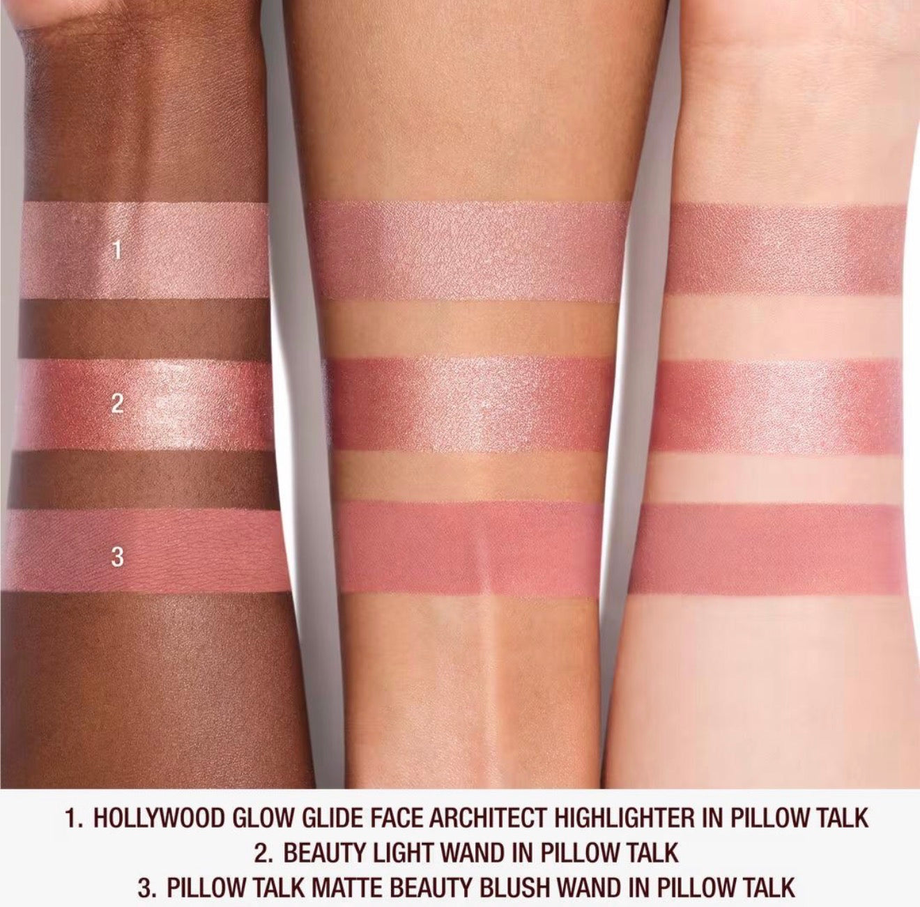 Charlotte Tilbury Hollywood Blush and Glow Kit “full size”