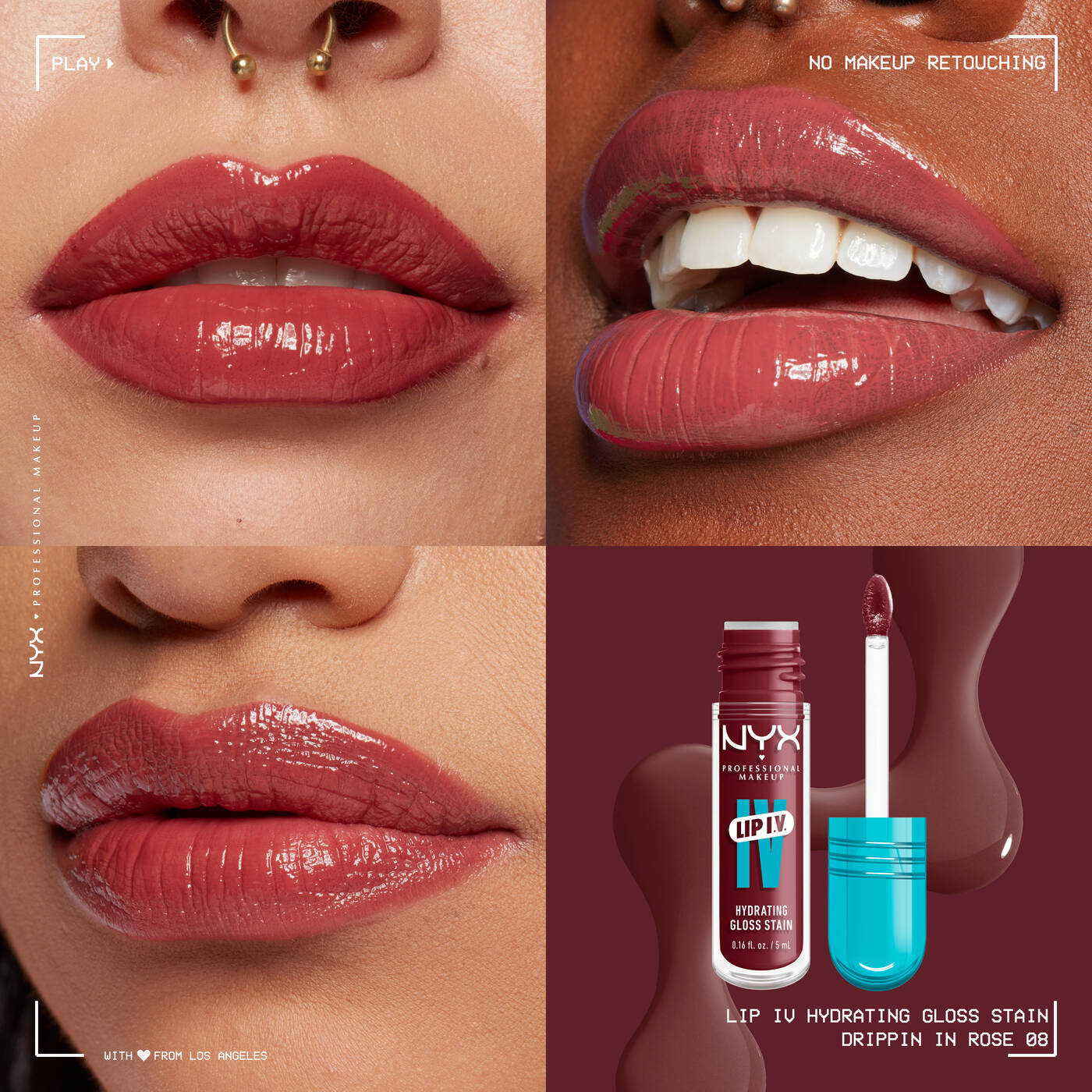 NYX Lip  I.V. Hydrating Lip Stain Gloss