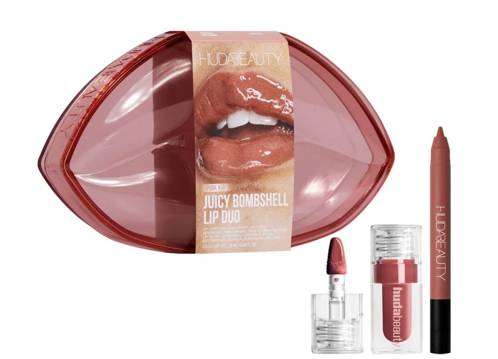 HudaBeauty Juicy Bombshell Lip Duo