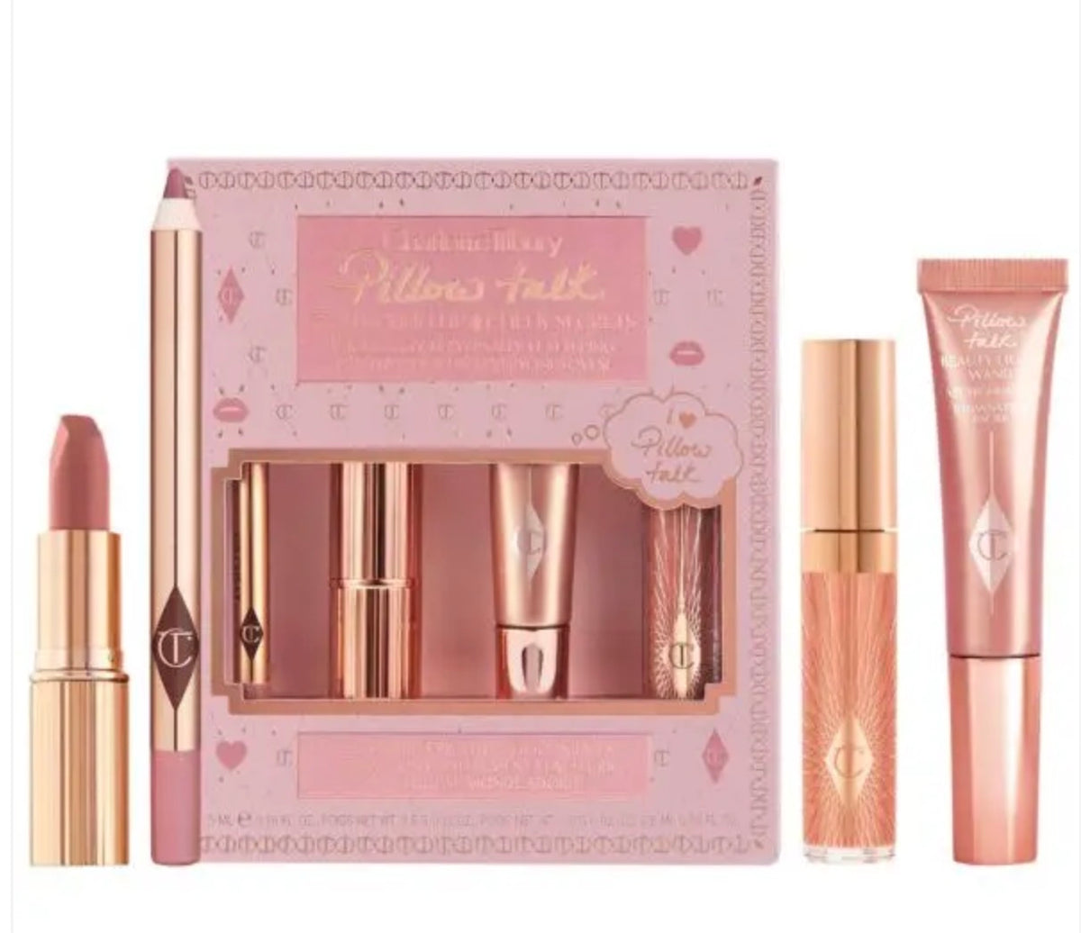 CHARLOTTE TILBURY Pillow Talk Beautifying Lip & Cheek Secrets Set