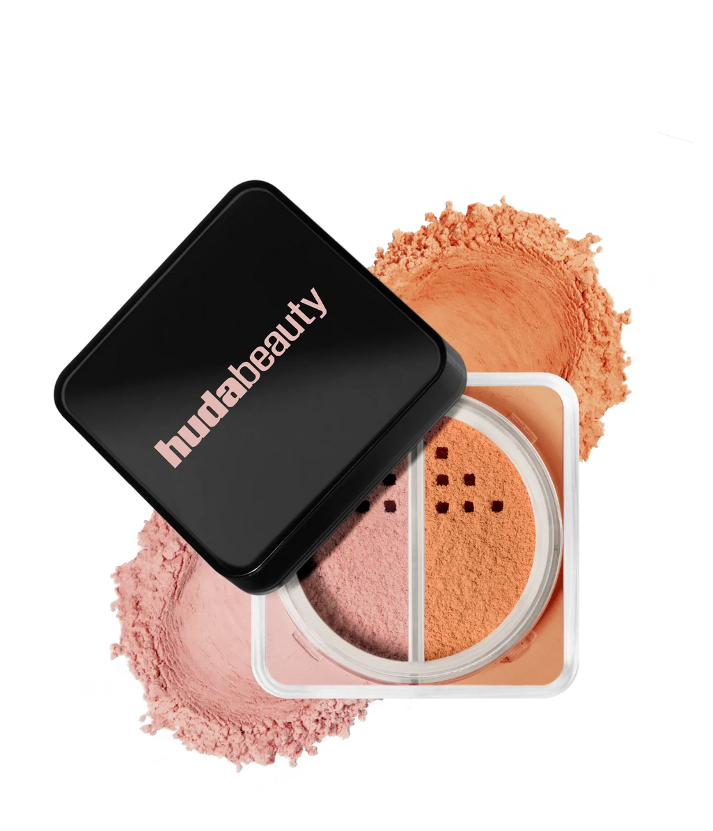 HudaBeauty Easy Duo Loose Powder