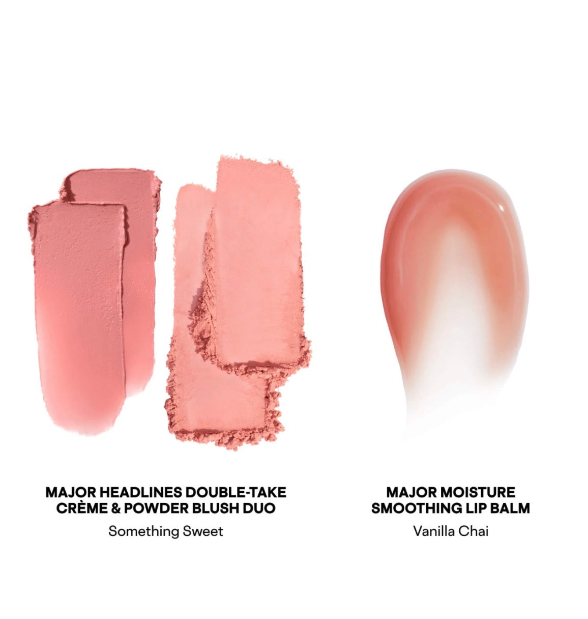Patrick ta Major Headlines Double-Take Crème & Powder Blush Duo & Lip Balm Makeup Gift Set