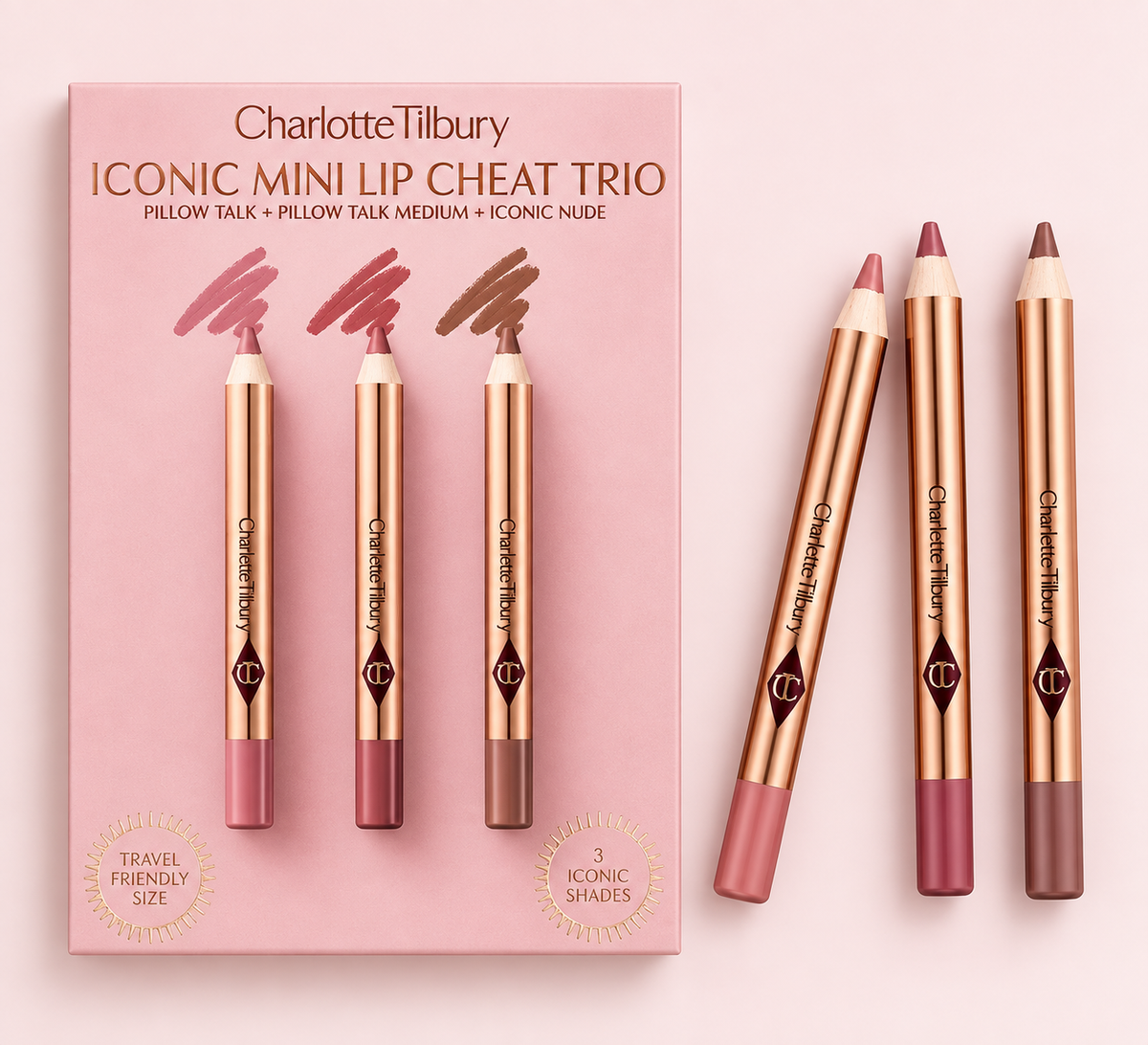 Charlotte Tilbury CHARLOTTE'S ICONIC LIP CHEAT TRIO
