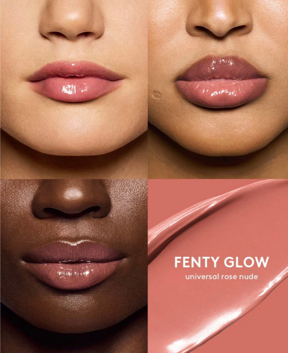Fenty Beauty Glossy Posse VII – Full-Size Lip Gloss Trio Set