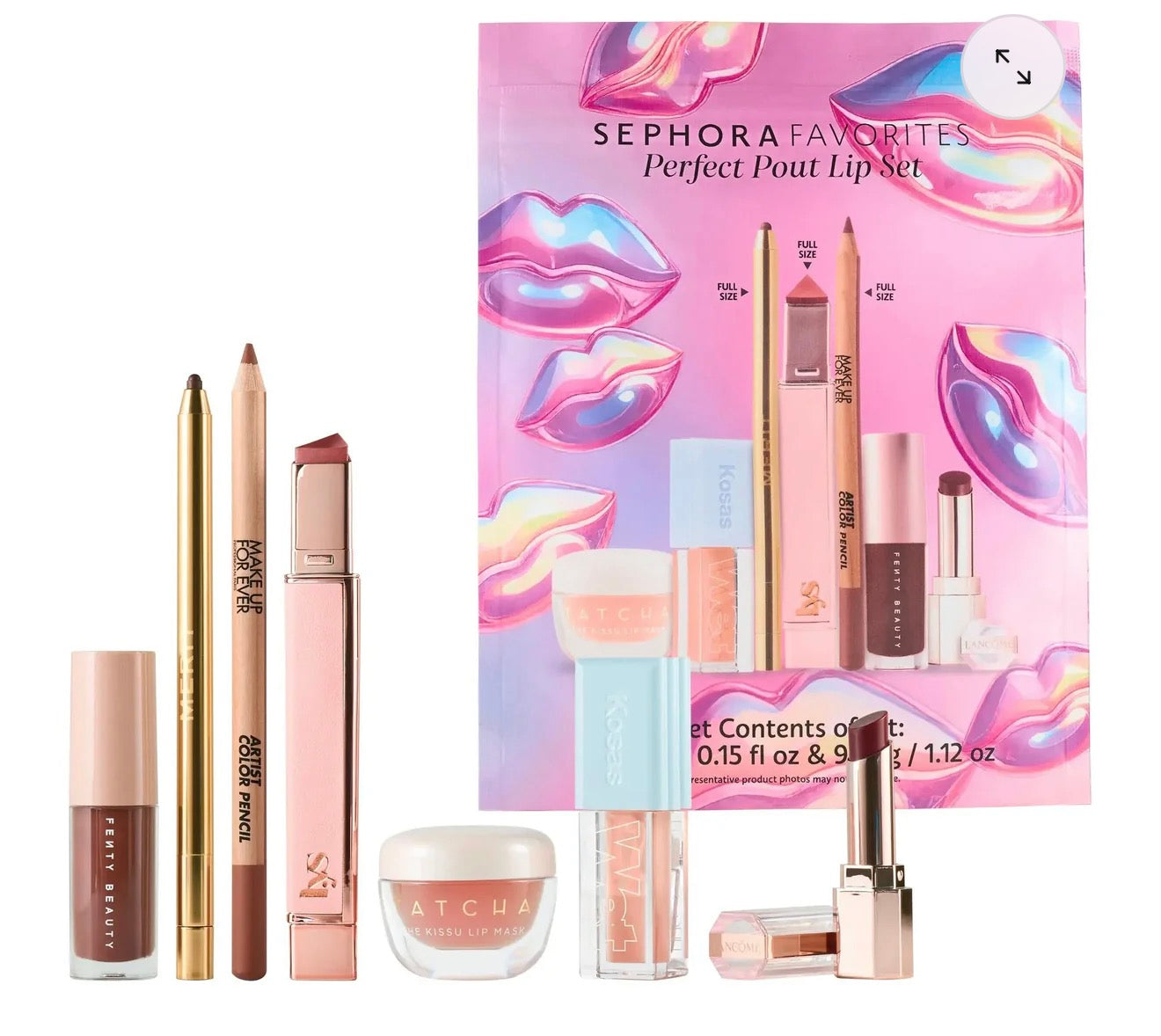 Sephora Perfect Pout Makeup Lip Value Set
