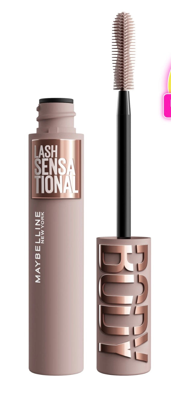 Maybelline Lash Sensational Body Washable Mascara Black 9.6ml