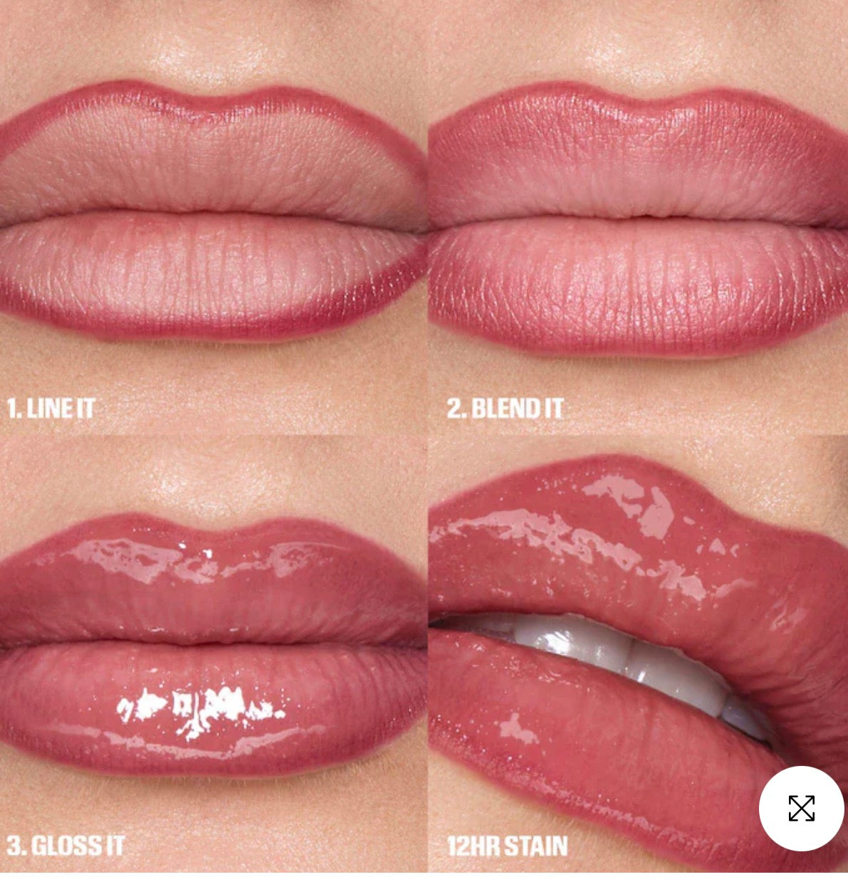 Hudabeauty makeout sesh lipstain and lipgloss duo
