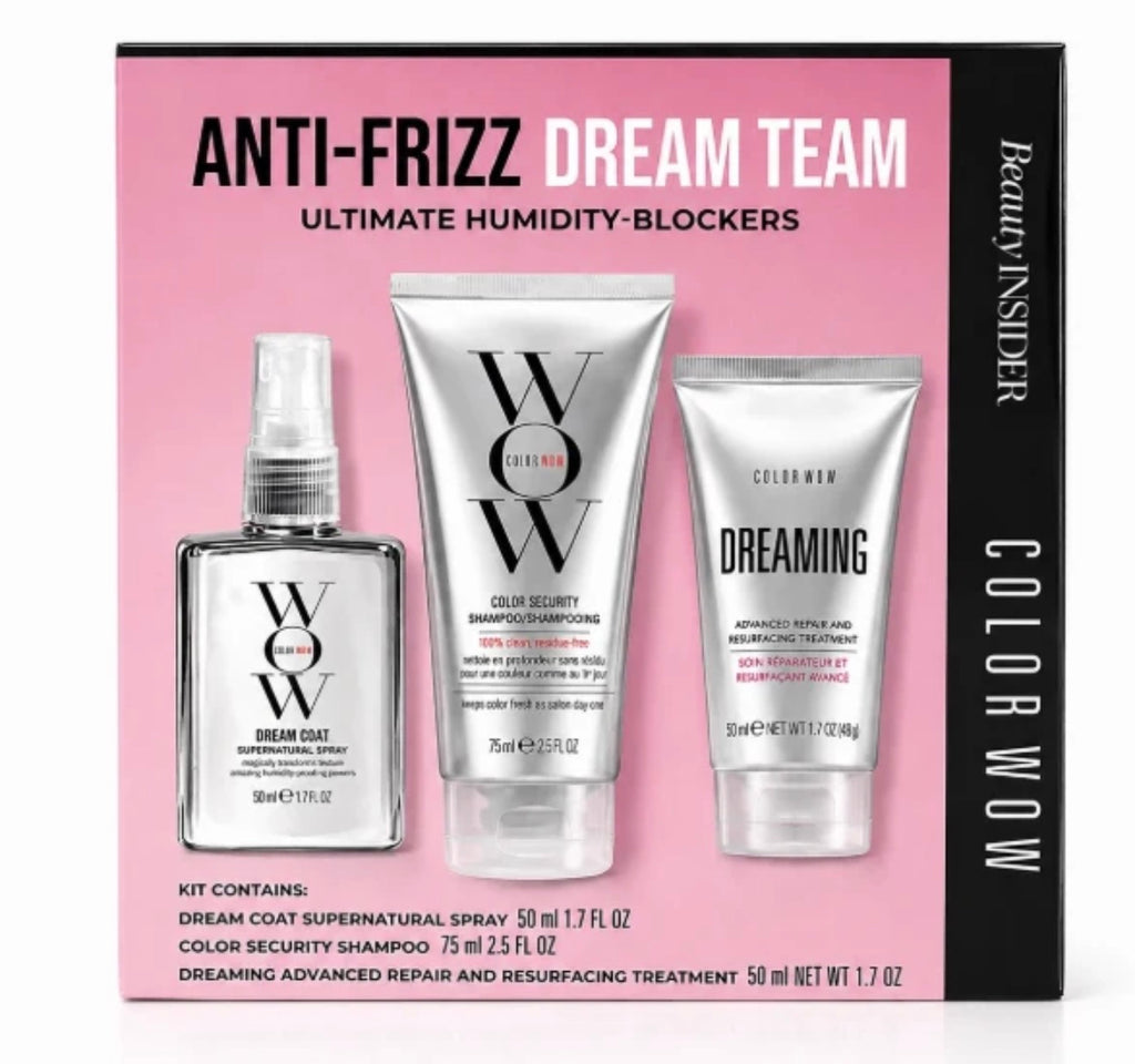 Color Wow Anti-Frizz Dream Team Ultimate Humidity-Blockers 3 Piece Set