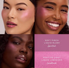 Rare Beauty Violet Faves Mini Cheek and Lip Trio Makeup Gift Set