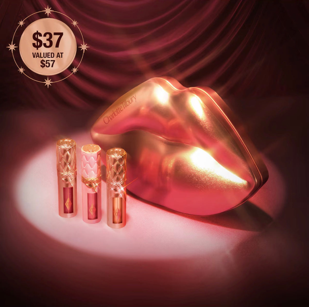 Charlotte Tilbury Big Lip Plumpgasm Mini Trio