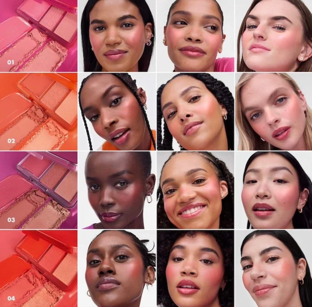 SEPHORA Blush Blush Blush. Cream & Powder Palette