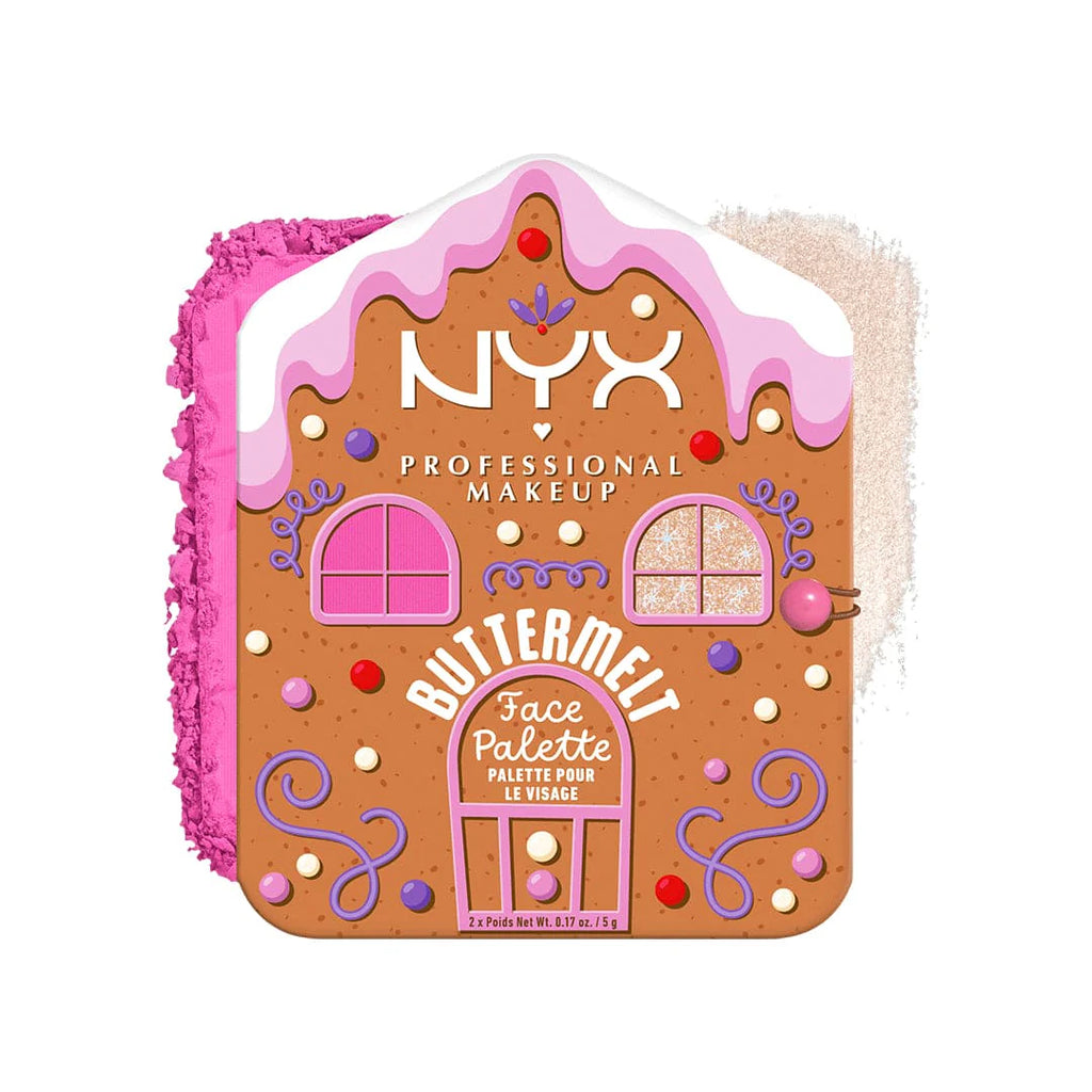 NYX Holiday Buttermelt Face Palette