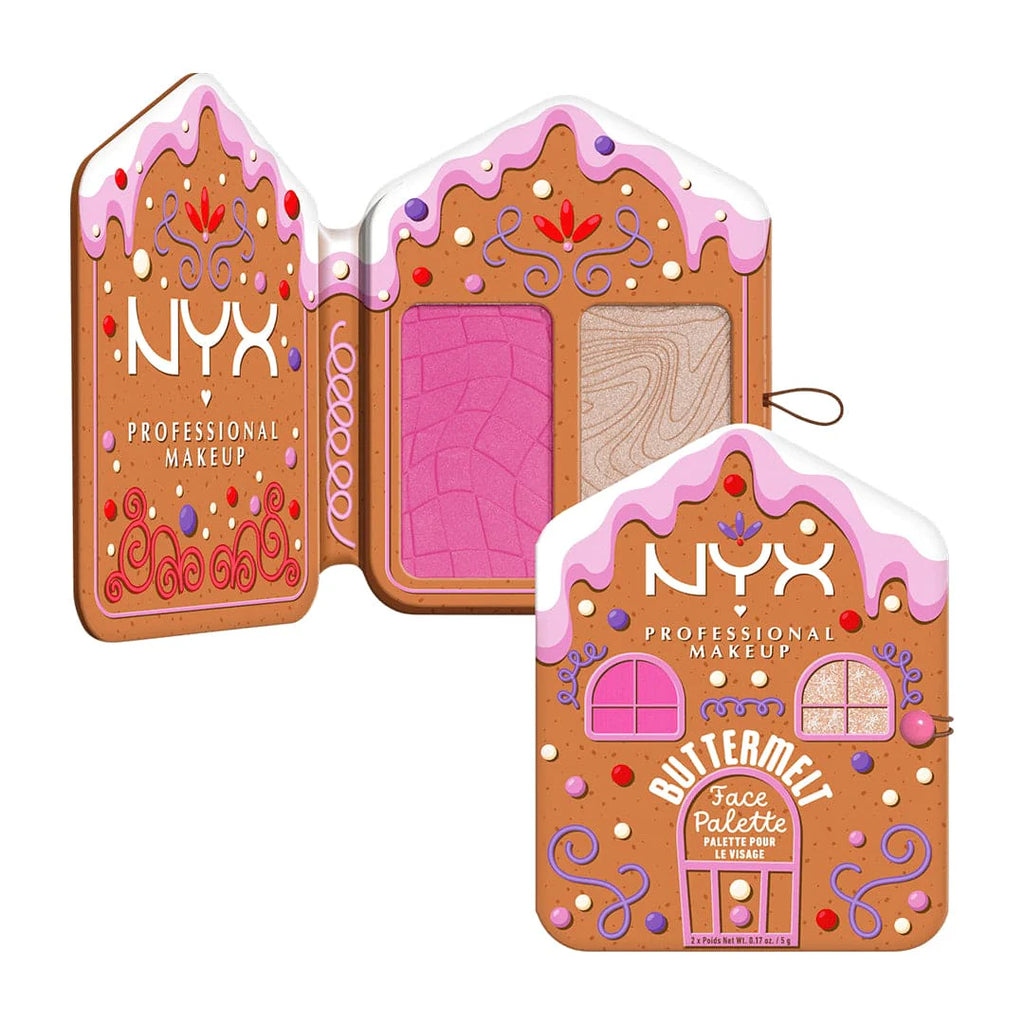 NYX Holiday Buttermelt Face Palette