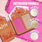 NYX Holiday Buttermelt Face Palette