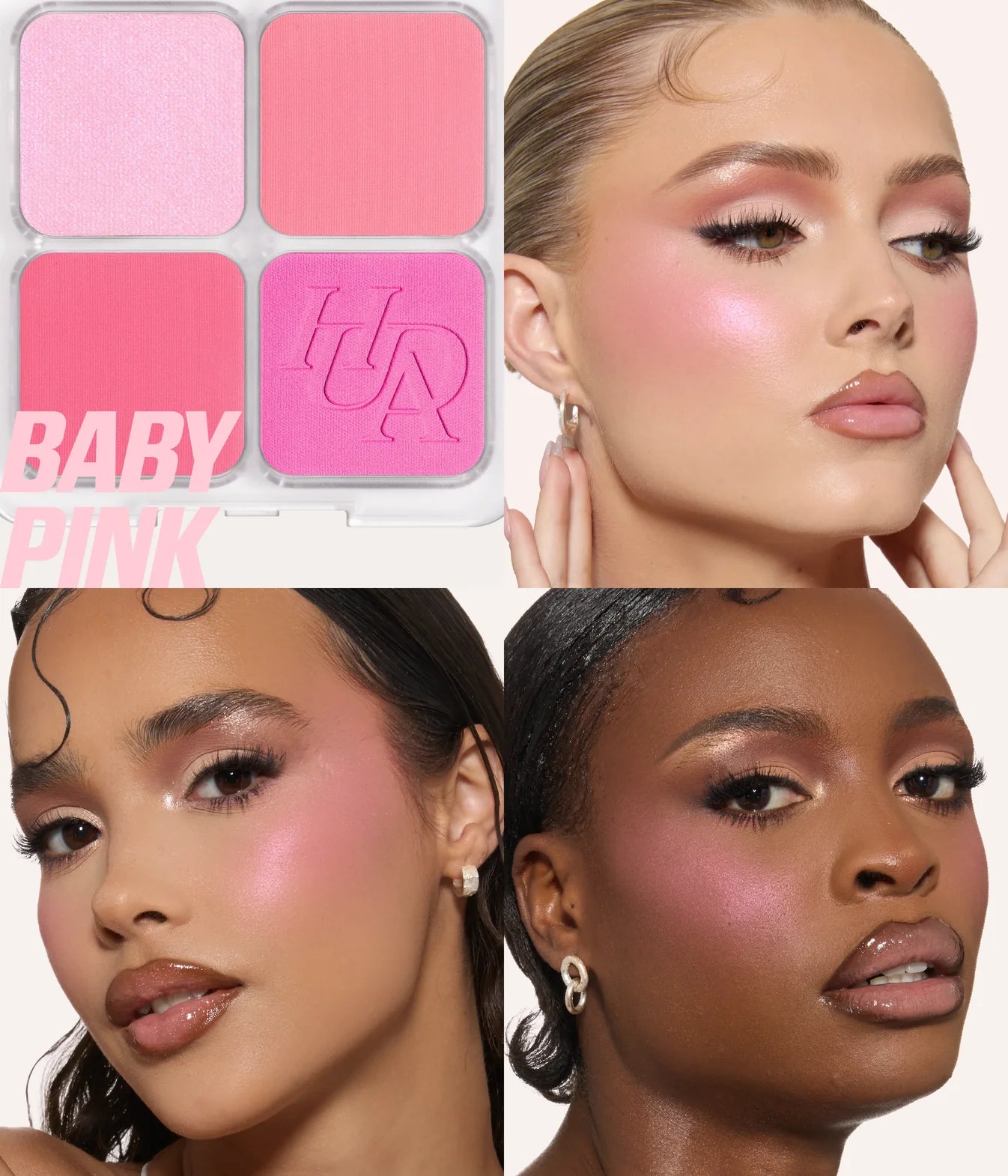 HudaBeauty Blush Filter Blurring Blushlighters Palette