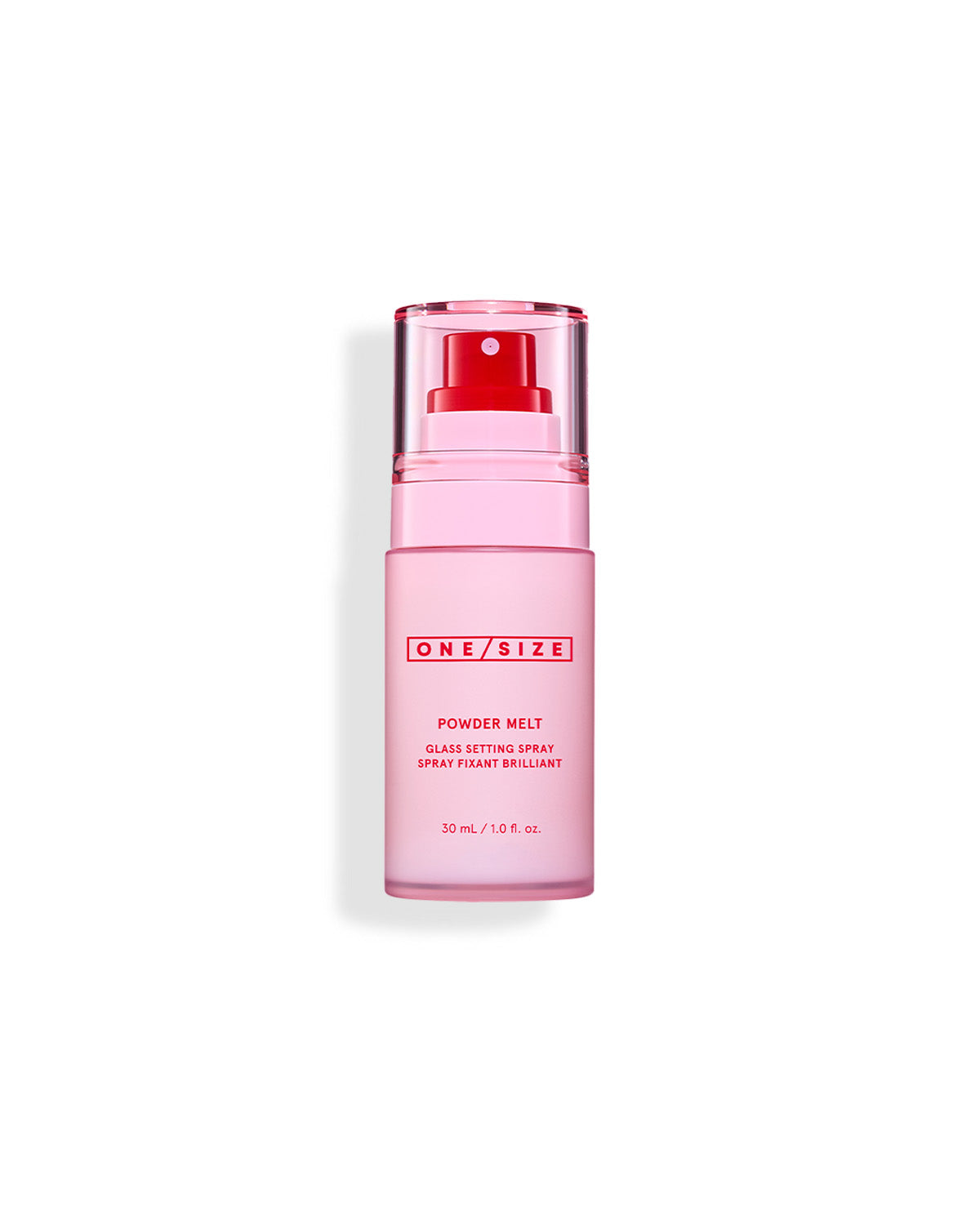 ONE/SIZE Powder Melt Glass Setting Spray travel size 30 ml