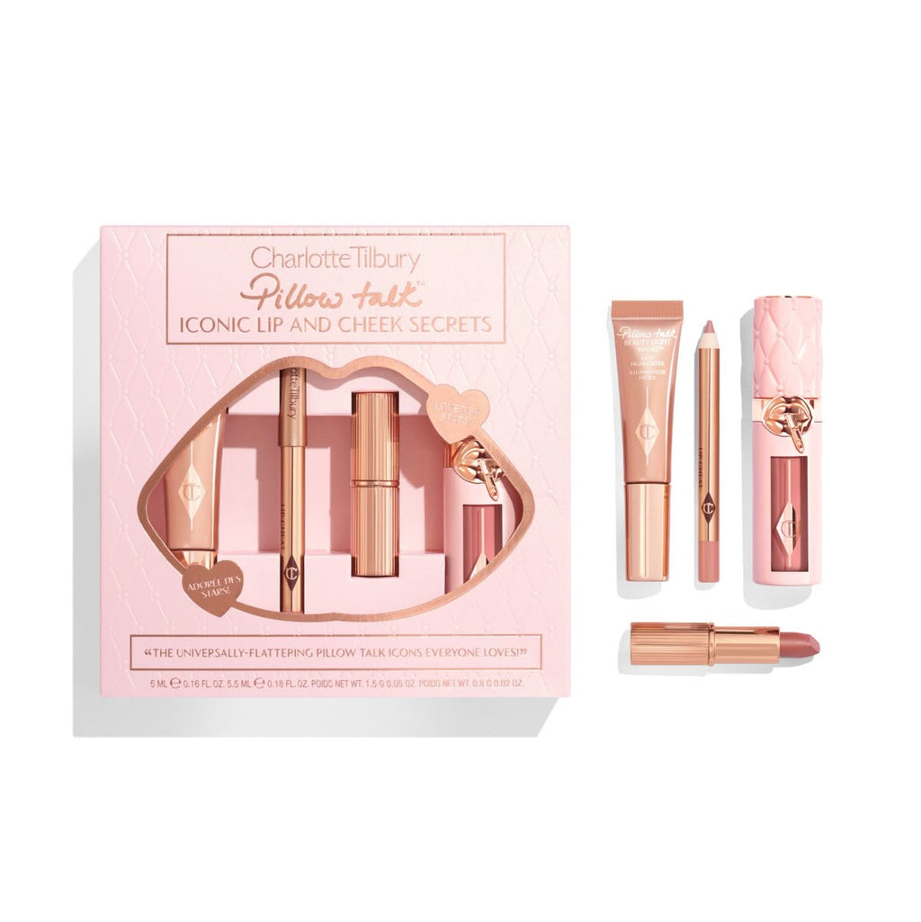 Charlotte Tilbury Pillow Talk Iconic Lip & Cheek Secrets Set