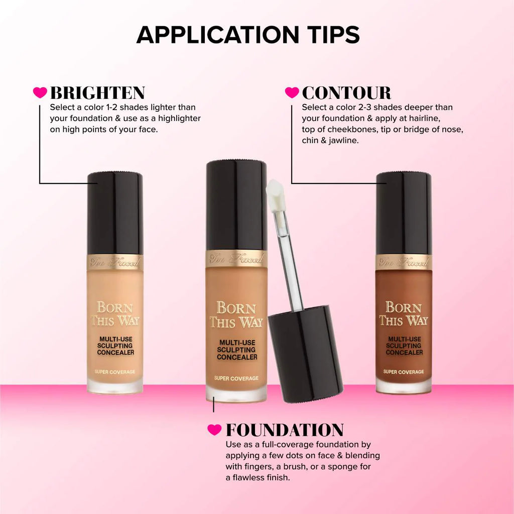 Too Faced  Mini Born This Way Super Coverage Multi-Use Concealer